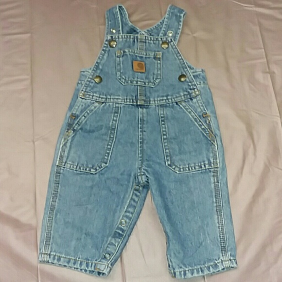 Carhartt Other - Carhartt boys 6m denim overalls